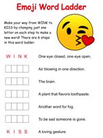 Emoji Worksheets