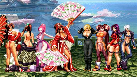 KOF Vs SF Mai Shiranui Team Vs Lien Neville Team YouTube