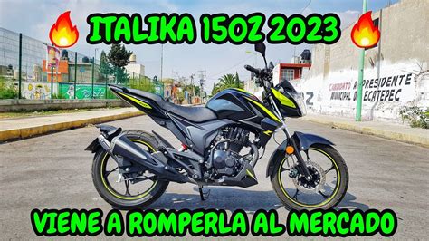 ITALIKA 150Z 2023 REVIEW Y PRUEBA DE MANEJO UNA CHULADA PERO ALGO CARA