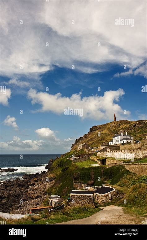 Cape Cornwall Stock Photo Alamy