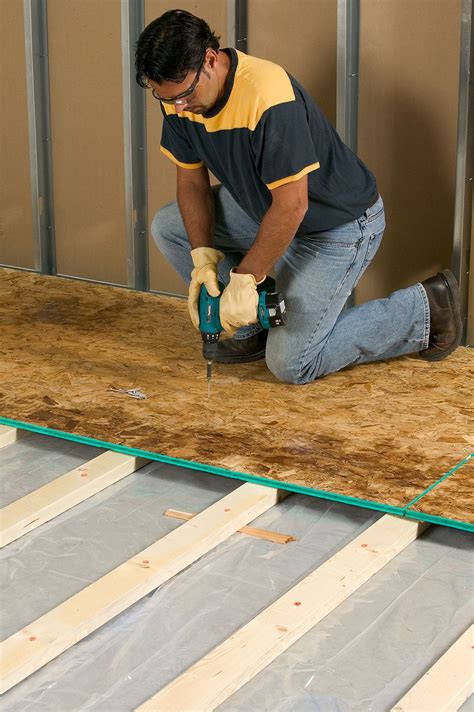 How To Build A Wood Floor Over Concrete Floor Roma