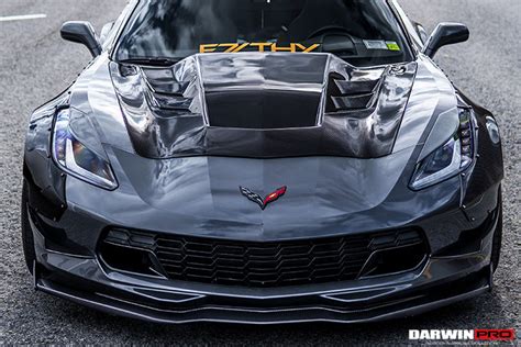 2013-2019 Corvette Z06/Grandsport BKSS Style Carbon Fiber Hood