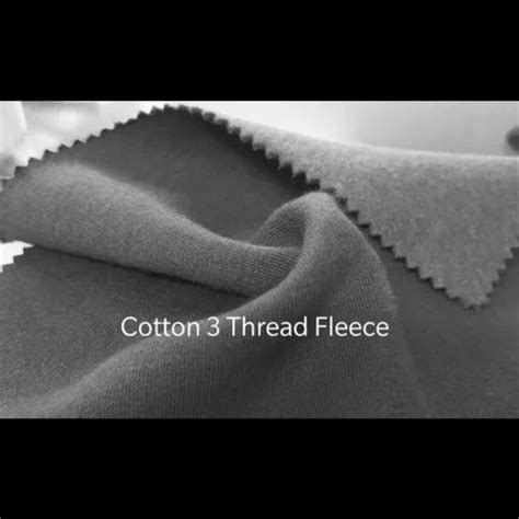 Polycotton Thread Fleece Fabric Poly Cotton Thread Fleece Fabric