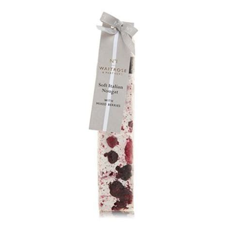 Maxmart Online Waitrose Mixed Berry Italian Nougat G