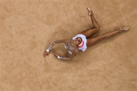 Evgenia Kanaeva Rus Ball Rhythmic Gymnastics Olympics Gymnastics