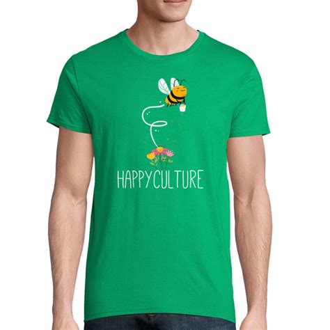 T Shirt Homme Coton Bio Happyculture