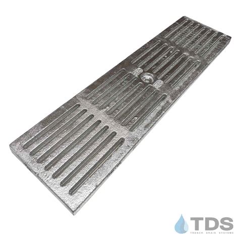 Zurn P Ghpd Galvanized Ductile Iron Slotted Grate Trench