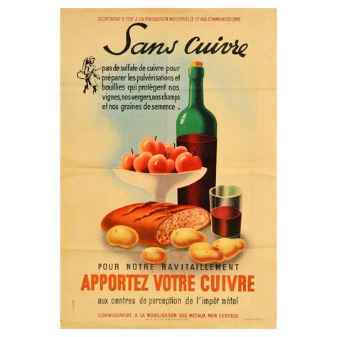 Vintage French Food Posters