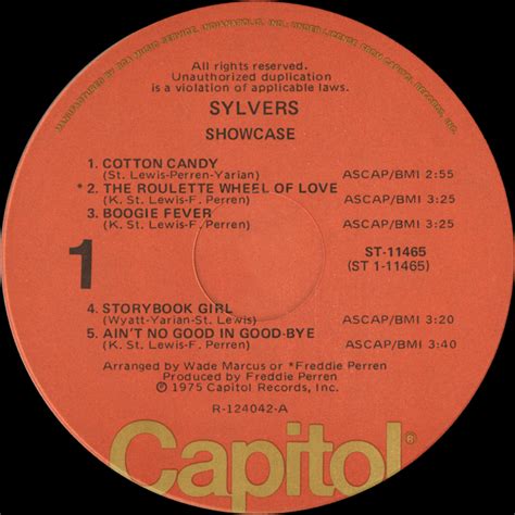 Sylvers – Showcase | Vinyl Album Covers.com