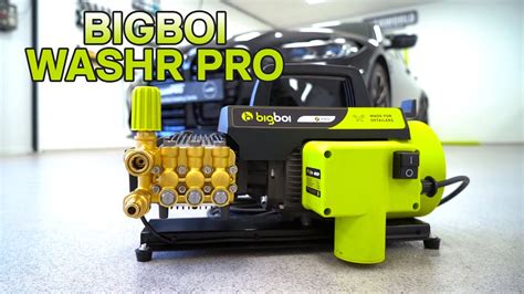 Bigboi Washr Pro The Best Pressure Washer For Detailers Youtube