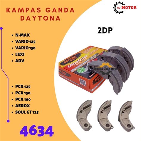 Jual KAMPAS GANDA DAYTONA RACING NMAX VARIO 125 VARIO 150 PCX 125 PCX