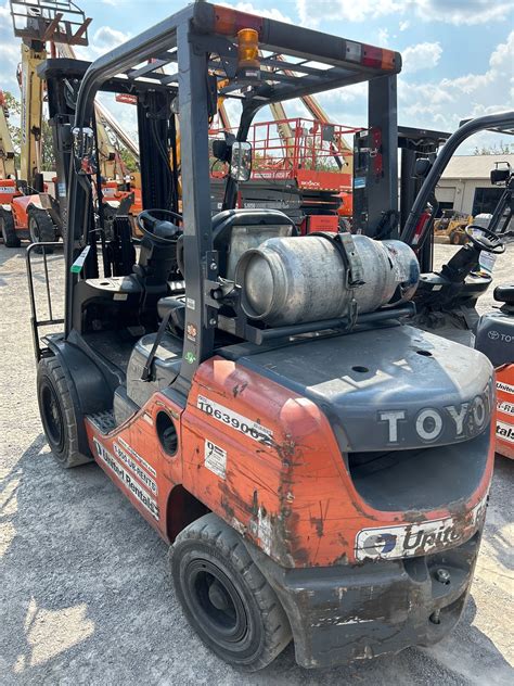 Used Toyota Fgu Warehouse Forklift For Sale In Spring Hill Tn