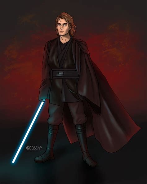 Anakin Skywalker in Mustafar | Anakin skywalker, Skywalker, Fan art