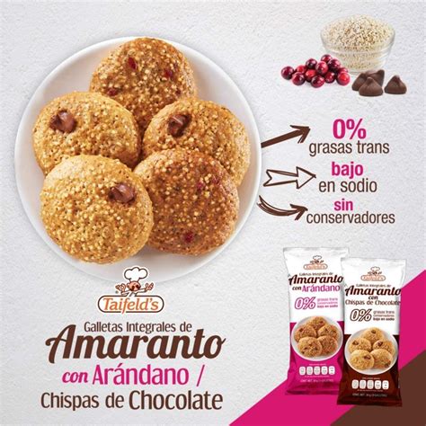 Galletas Deamaranto Arandano Chispas De Chocolate Taifelds