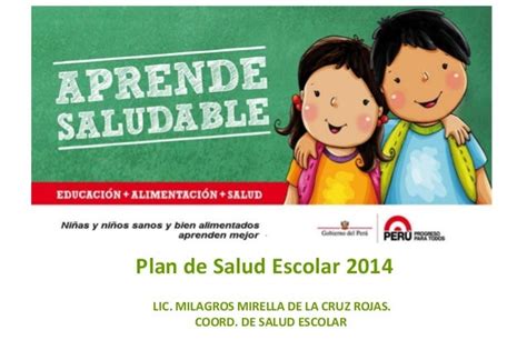 Aprende Saludable Salud Escolar 2014