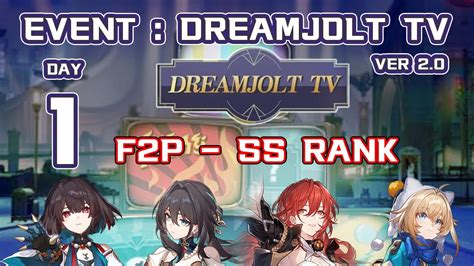 Hsr Dreamjolt Tv Event Day Pop Channel F P Ss Rank Youtube