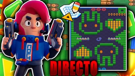 BRAWL STARS EN DIRECTO JUGANDO MAPAS DE SUBS BRAWL STARS EN VIVO