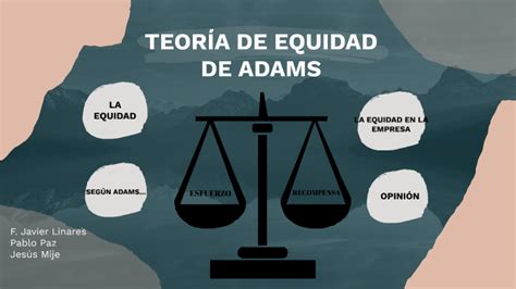 Teoria De Equidad De Adams By Jesus Mije Carrillo On Prezi