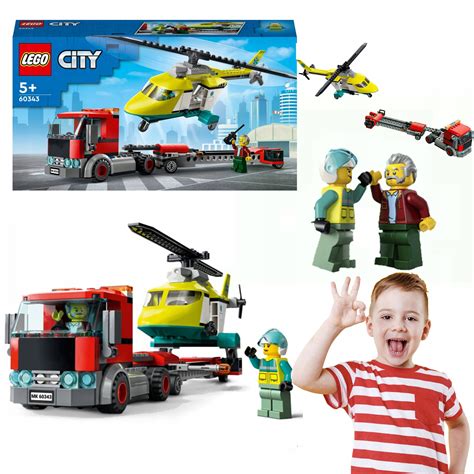 Lego City Laweta Helikopter Ratunkowy Na Pomoc Hit Allegro Pl