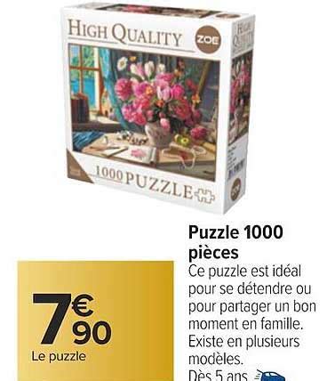 Promo Puzzle Pi Ces Chez Carrefour Icatalogue Fr