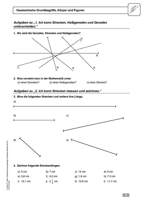 Sekundarstufe Unterrichtsmaterial Mathematik Geometrie Geometrische