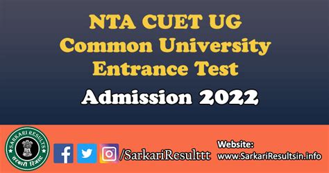 Nta Cuet Ug Result 2022 Download Now