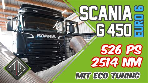 Scania G Euro Eco Softwareoptimierung Maha Lkw Pr Fstand