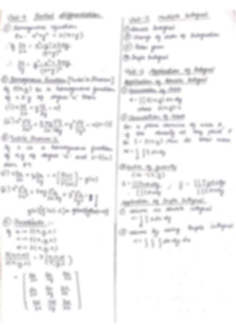 Solution Differential Calculus And Partial Differentiation Improper