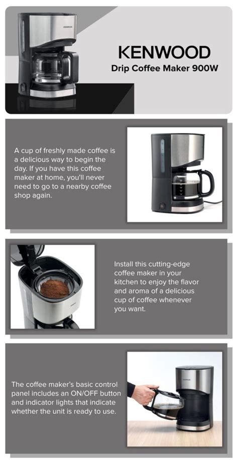 Kenwood Drip Coffee Maker Cmm Bm Plugnpoint The Marketplace