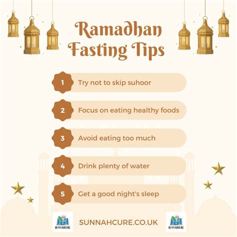 Top Ramadan Fasting Tips