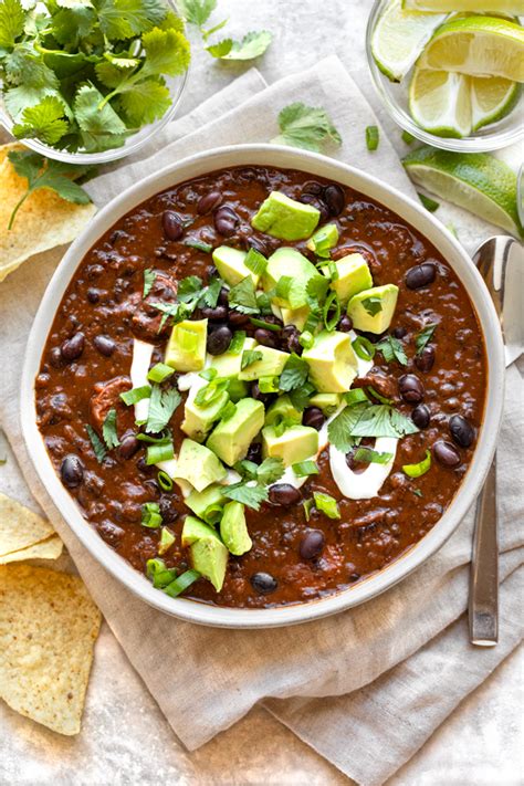 Black Bean Soup With Spanish Chorizo The Cozy Apron