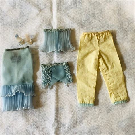 Vintage 1960s Barbie Doll Clothes Blue Lingerie Set From Etsy