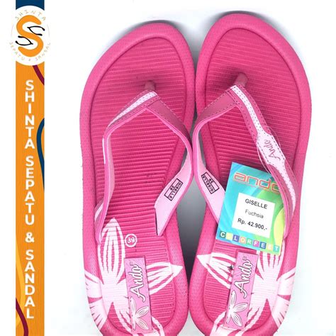 Jual Sandal Jepit Ando Wanita Shopee Indonesia