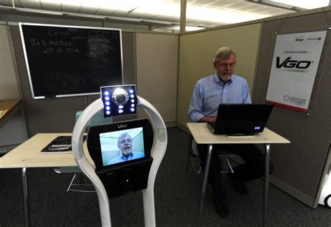 Nh Has Role In Expanding Use Of Robots Vgo Robotic Telepresence For