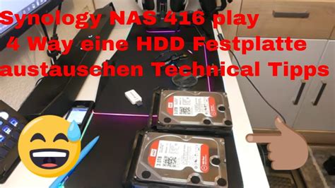 Synology Nas Play Way Eine Hdd Festplatte Austauschen Technical