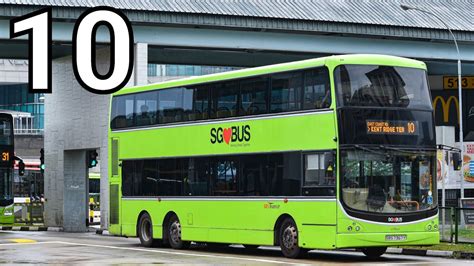 SBS Transit Bus Service 10 Volvo B9TL CDGE Joyride YouTube