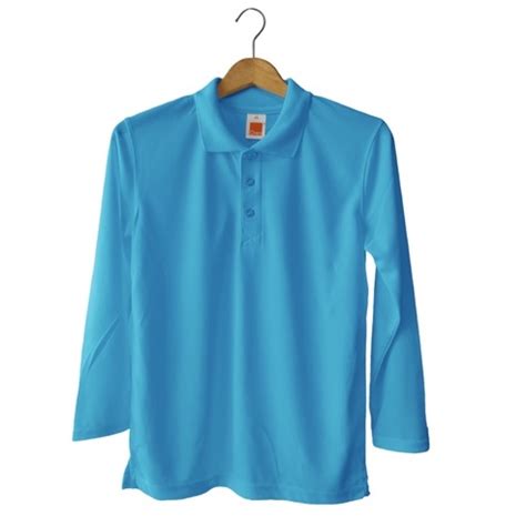 JCP X OREN SPORT Premium Quick Dry Long Sleeve Polo QD67 Unisex Side