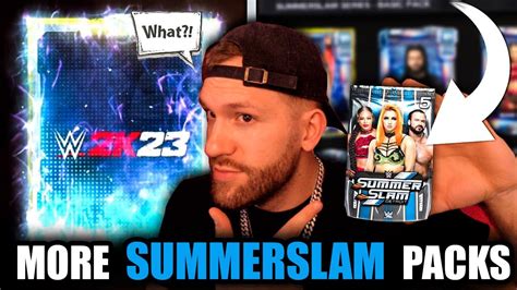 Huge Diamond Pull Opening More Summerslam Packs More Wwe K My