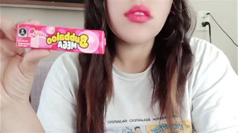 Asmr Masticando Chicle Youtube