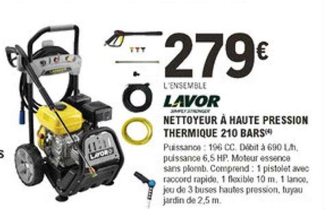 Promo Nettoyeur Haute Pression Thermique Bars Lavor Chez E