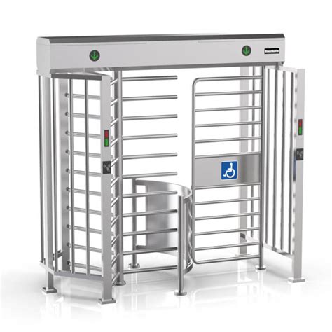 Full Height Turnstile With Wheelchair Gate Ds Global Security