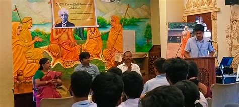 CV Raman Birth Anniversary Celebration Chinmaya Vidyalaya Attukal