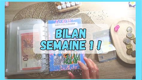 ⭐💎 Bilan Semaine 1💎⭐ Juin Budget Enveloppe Youtube