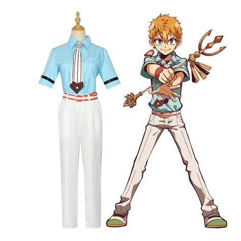 Tbhk Toilet Bound Hanako Kun Minamoto Kou Outfit Cosplay Costumes