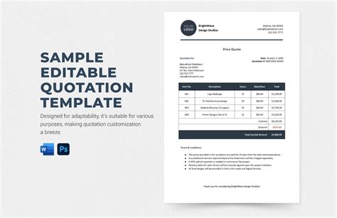 Hotel Accommodation Quotation Template in Excel, Google Sheets ...