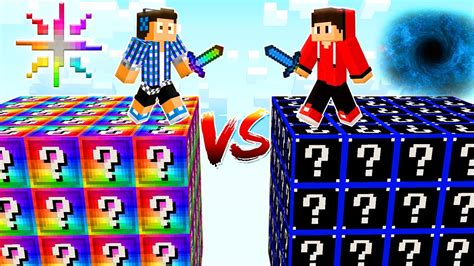 CubÃo De Lucky Block Avaritia Vs Buraco Negro No Minecraft Youtube