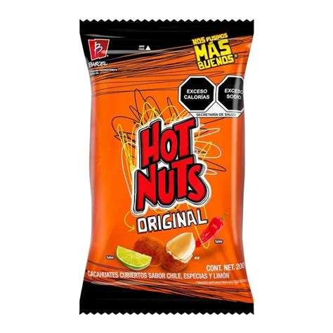 Cacahuate Cubierto Hot Nuts Original G Super Altos