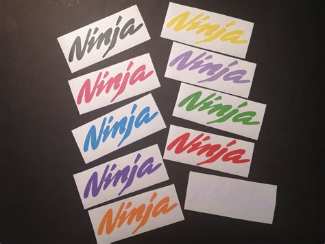 Kawasaki Ninja Decals - Etsy