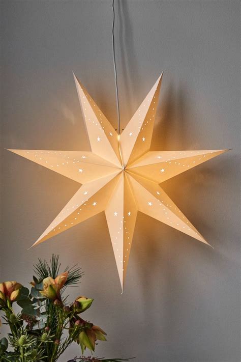 Diy Christmas Paper Star Tree Topper Free Template Svg Cut Files Artofit