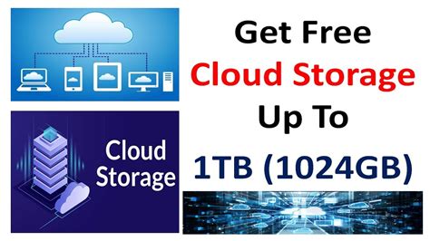 Get Free Cloud Storage Up To 1TB 1024GB Upload Share Large Files Up